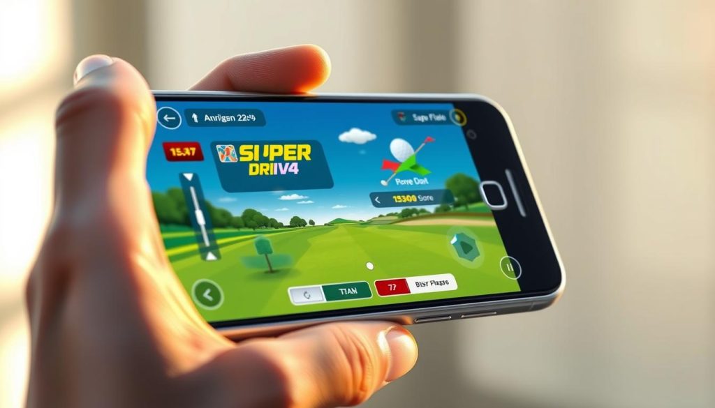 ระบบควบคุมมือถือ Super Golf Drive PG