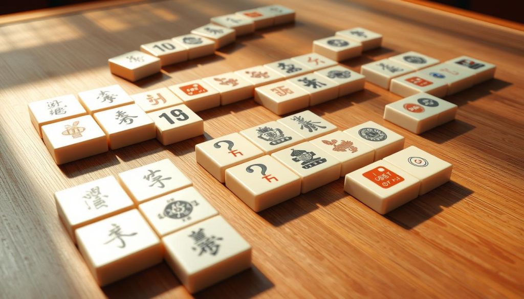 กราฟิก 3D mahjong
