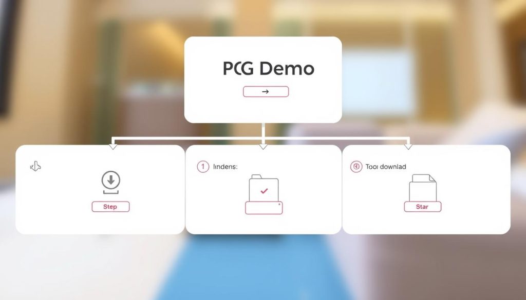 ขั้นตอนดาวน์โหลด PG Demo