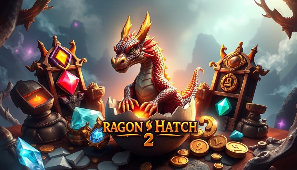สัญลักษณ์เกมสล็อต Dragon Hatch 2