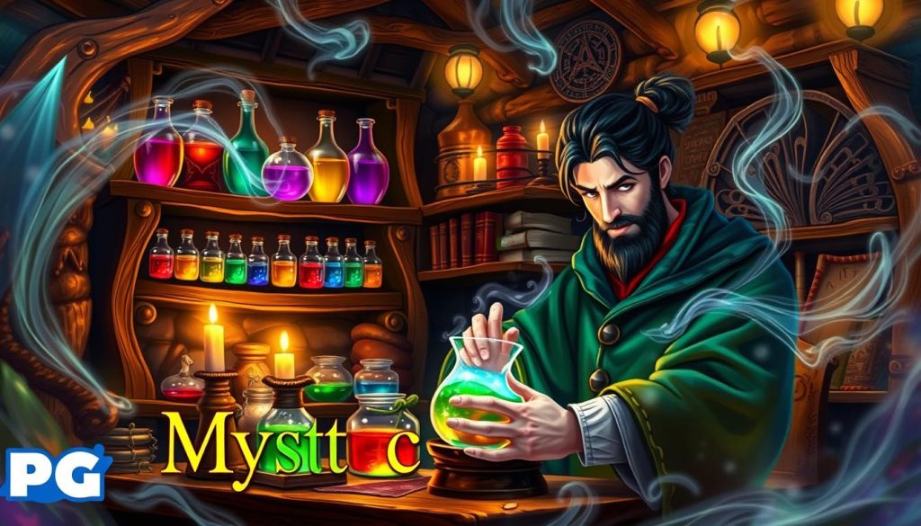 Mystic Potions PG เกมธีมเวทมนตร์